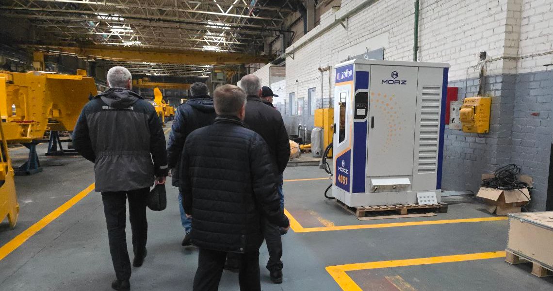 Визит представителей «Норильского никеля» на МОАЗ